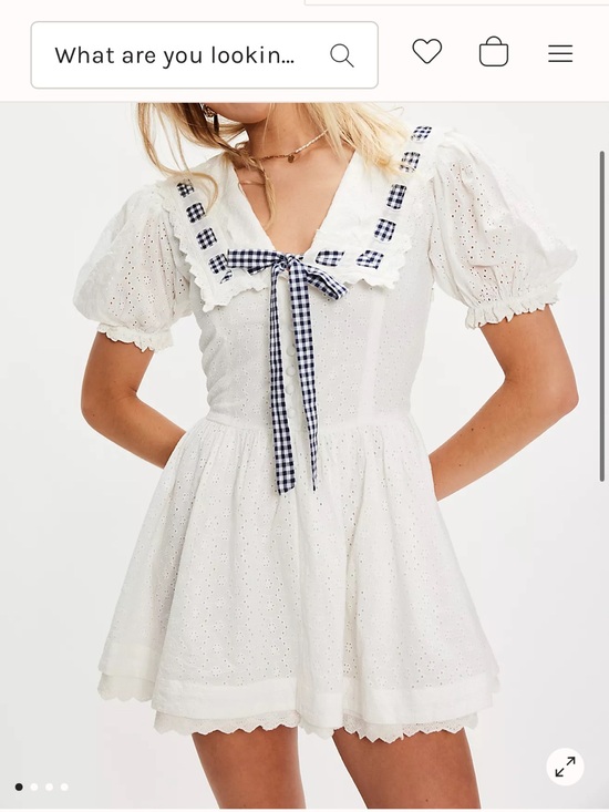 For Love And Lemons Dresses & Skirts - For Love & Lemons Ruby Ribbon Mini Dress NwT
